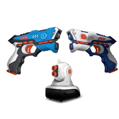 China Electronic Toy 2 Player Laser / Lazer Tag Set Infrared Laser Tag Gun Set With Spotlight for sale