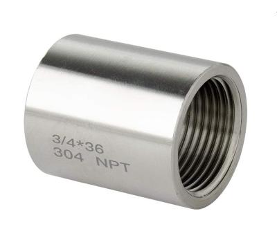 China Stainless Steel 304 Pipe Coupling Fitting 3/4