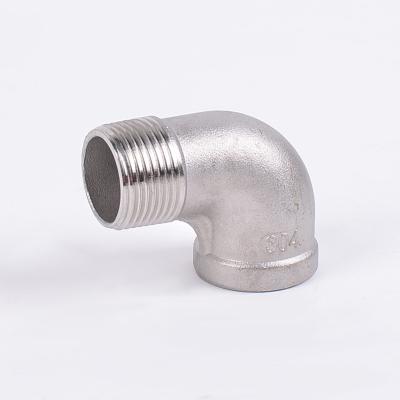 China Round Head Code 90 Degree Street Elbow for NPT Male and Female Thread Connection Joint for sale