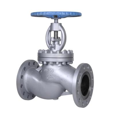 China Hexagon Head Cast Iron 4 inch Flange High Temperature Steam Globe Control Valve PN16 for sale