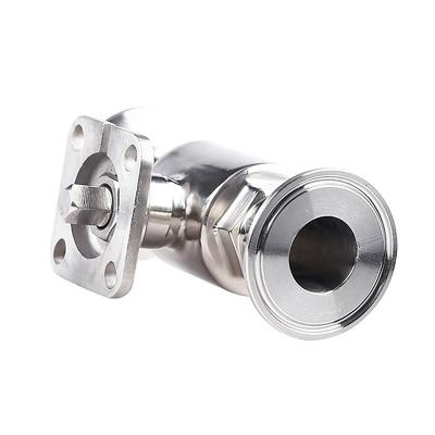 China Ss 304 316 Stainless Steel Valved High Platform Tri-Clamp Ball Valve for Pipe Lines Connect for sale