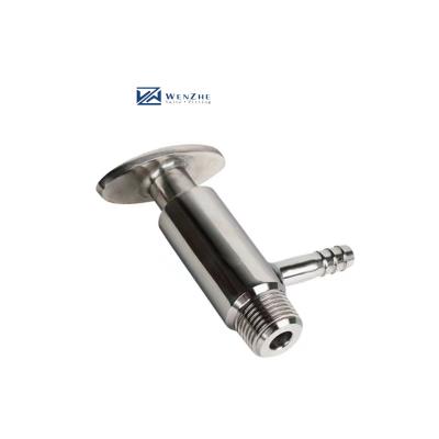 China Hygienic Stainless Steel 304 316 Sampling Valve For Food Grade Contamination Prevention for sale