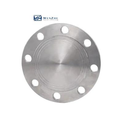 China Customized Forged Blind Flange For Stainless Steel 304 316 316L In Carbon Steel for sale