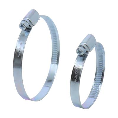 China Welding Connection German Type Hose Clamp and Worm Clamp made of Stainless Steel 201 for sale