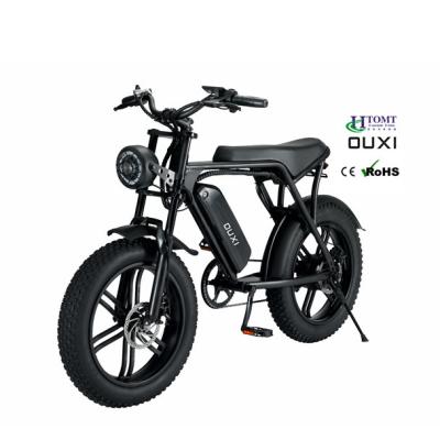 China OUXI V8 Aluminum Alloy 1000w Electric Bike All Terrain 20inch Fat Tire Electric Bicycle for sale