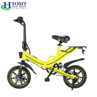 China 14/16 Inch Cruiser Bike OUXI 400W/500W Motor City Electric Bike Custom Logo Design e Bike Aluminum Alloy USA Warehouse for sale