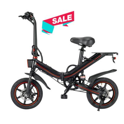 China OUXI V5 14inch 16inch Alloy Lithium Battery Operated E Aluminum Foldable Electric Rechargeable Bike for sale