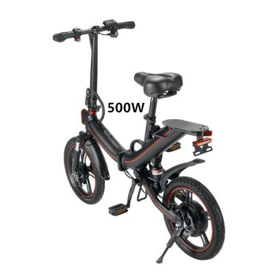 China OUXI Aluminum Alloy EU Warehouse Buy China Wholesale Price Folding Eletrica Bicicleta Motor Adult Folding Ebike Ebike E Bike Electric Bicycle for sale