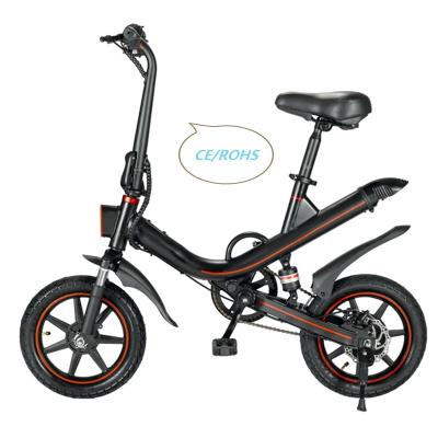 China OUXI Steel 14 Custom Cheap 16 Inch Chopper Electric Bike Aluminum Alloy Electric Steel Electric Bike Folding Bike For Adult for sale