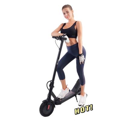 China OUXI L9 scooter 2021 pro 10inch unisex folding skateboard with APP aluminum alloy mobile electric scooter for sale