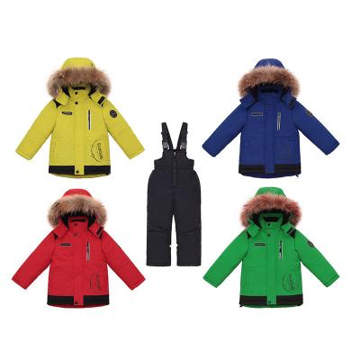 China Winter Breathable Children Windproof Skiing Suits Snowboarding Kids Nordic Skiing Suit for sale