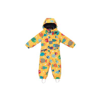 China Outdoor One Piece Winter Ski Wear Children Snow Suit Breathable For Skiing Snowboarding for sale