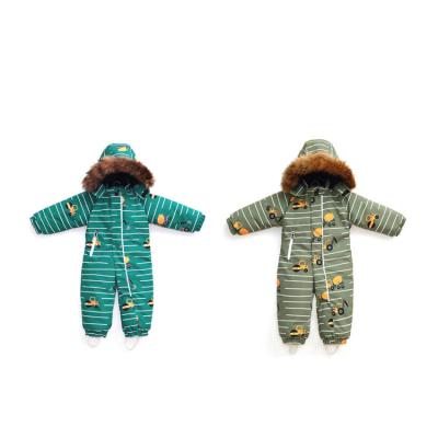 China Breathable Kids In Ski Overalls Use Waterproof And Windproof Ski Overalls for sale