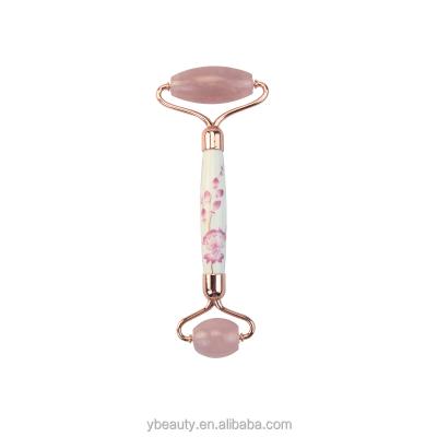 China Wholesale face lift jade roller natural rose quartz jade roller for face massage for sale