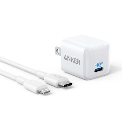 China Mobile Phone Anker 511 Nano Mini Cube Charger 20W for sale