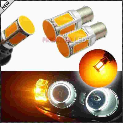 China High Power COB LED BAU15S 7507 PY21W 1156PY LED Bulbs For Front Or Rear Turn Signal Light L-003 for sale