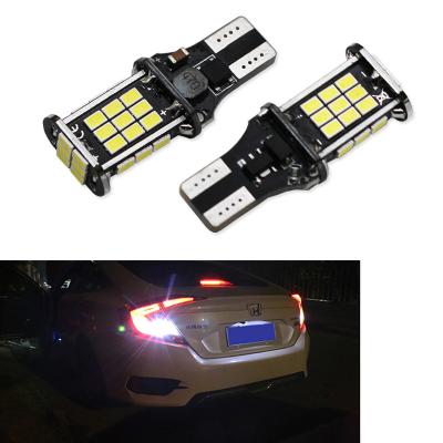 China Suitable for Japanese xenon white, 1600 lumens extremely bright emergency reverse lights 921 912 30-EX chipsets, no 16W 3020 hyper flash for sale