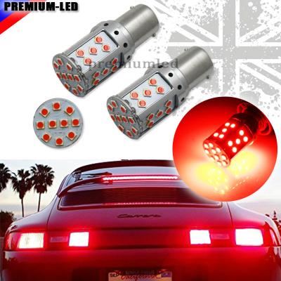 China Error Free Bright Red 3030 SMD 1156 7506 P21W BA15S 21W LED Bulbs For Tail Lights, Brake Lights 1156 7506 P21W BA15S for sale