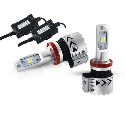 China Car H4 H7 H11 LED Headlight Retrofit 9005/HB3 White 9006/HB4 H1 H3 H8 Bulbs For High Low Beam Lights Headlight Fog Lamp for sale