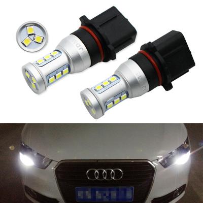 China Auto Error Free P13W LED Canbus 12SMD-3030 SH24W LED Bulbs For 2008-2012 Audi A4 Q5 Daytime Running Lights, P13W White LED for sale