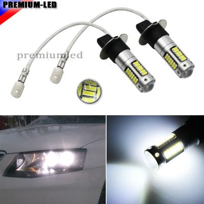 China High Power White Xenon 30-SMD 4014 H3 LED Replacement Bulbs For Car Fog Lights, Daytime Running Lights, H3 DRL Lamps for sale