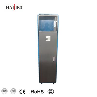 China Appearance School Classroom Educational Glass Tablet VR USB Self Standing Charging Cabinet Trolley for sale