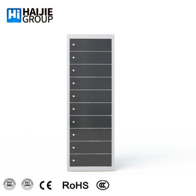 China Commercial Use Haijie Brand High Precision Tablet Charging Station Storage Cabinet for sale