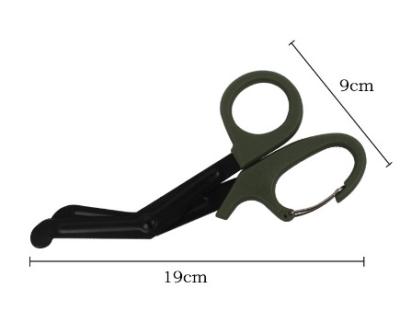 China Medical EMT Emergency Scissors Paramedic Shears Camping EDC Rise Pocket Lightweight Outdoor Tactical Tool Gear Cutter Bandage for sale