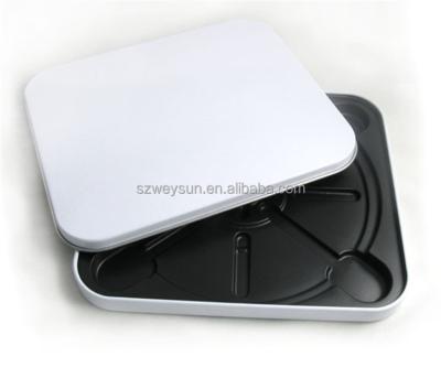 China Recycled materials fit white simple cd box cd box cd case dvd box DHL freeshipping for sale