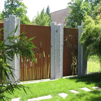 China OEM Decorative Corten Steel Screens Excellent Durability Toughness en venta