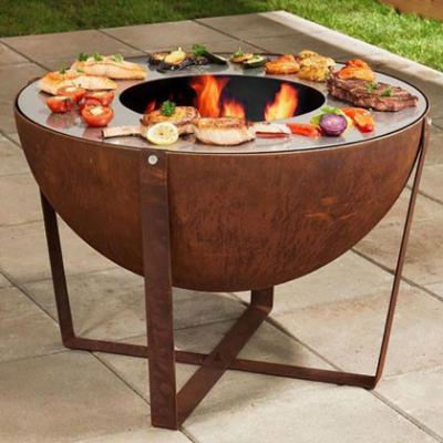 China 1200mm Dia Charcoal Buring Outdoor Cooking de Goedkeuring van Grillsce Te koop