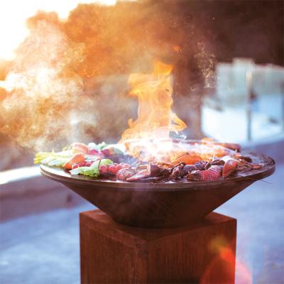 China La madera que quema resistiendo a cocinar al aire libre de acero asa a la parrilla el 100cm para la barbacoa en venta