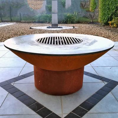 China Grote Grootte 3mm dik Openlucht Kokende Grills met Cirkel Plancha Te koop