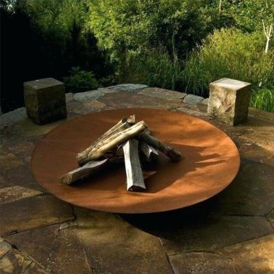 China 80cm Rusty Corten Fire Bowl Brazier exterior para o partido de acampamento à venda