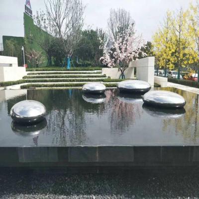 Chine Le jardin dimensionnel de sculpture en miroir du pavé rond 3 ornemente adapté aux besoins du client à vendre