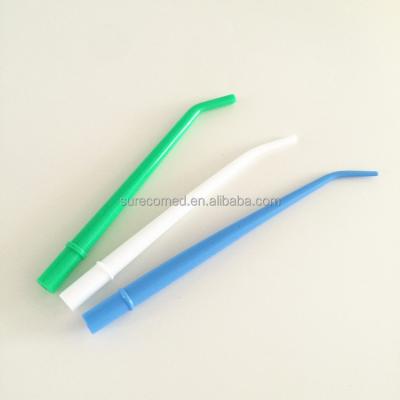 China Dental Suction Aspirator Dental Pre-bent Disposable Surgical Tips for sale