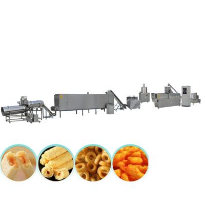 China Hotels Corn Sticks Puff Snacks Extruder Production Equipment for sale