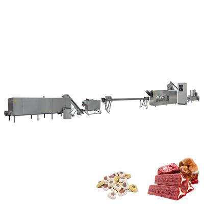 China Sustainable Dog Chew Food Making Equipment Pet Chew Food Production Equipment for sale