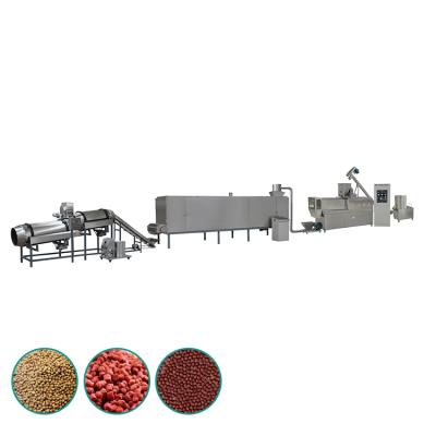 China Fish Fish Feed Floating Food Making Pellet Extruder Machine For Fish Farming for sale