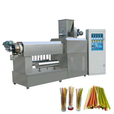 China High Speed ​​Drinkable Biodegradable Hotels Rice Paper Straw Making Machine for sale