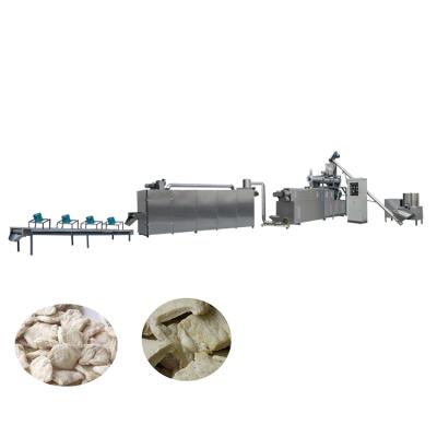 China Hotels Automatic Brushed Textured Soy Protein Chunks Making Machine for sale