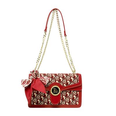 China Fashion 8037 High Standard Wholesale Ladies Messenger/Shoulder Bag Simple Top Grade Handbags New Design Bag for sale