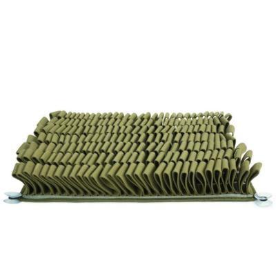 China 30cm 6cm selbst gemachte Hundeschniefen Mat Army Green 4 Silikon-Saugschalen zu verkaufen