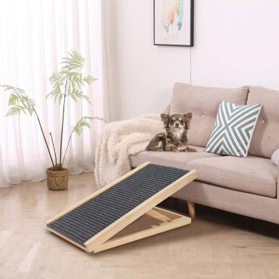 China 100cm Lightweight Folding Dog Ramp 60cm Indoor Soft Dog Ramp for sale