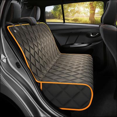 China 147cm 600D Dog Car Back Seat Cover Hammock Waterproof for sale