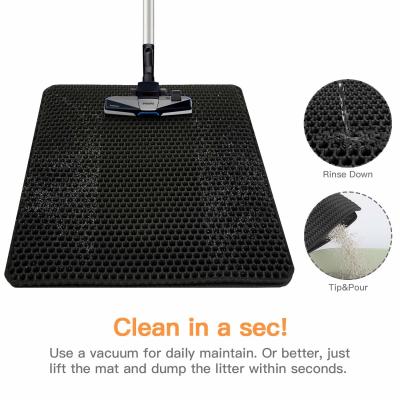 China SGS EVA Waterproof Pet Mat los 30cm Cat Litter Mat lavable en venta