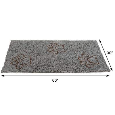 China Polyester 100% des Absorptionsmittel-2.5cm Cat Litter Mats Microfiber zu verkaufen