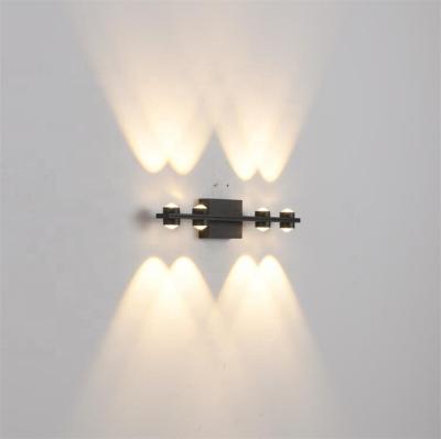 China New Design 8 Light Lamps Indoor Aluminum Thru LED Wall Light for sale