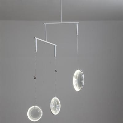 China 3 Light Nordic Style Glass Pendant Light Magic Chandelier for sale