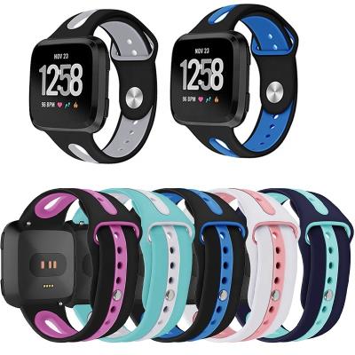 China 2-Color Water Resistant Silicone Band For Bit Ver SA 2 Fit Watchband Replacement Strap For Bit Ver SA 2 Fit Watchband Strap Accessories for sale